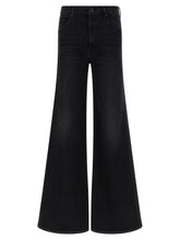 Mother The Roller Sneak Jeans Black  