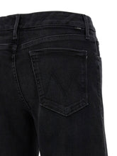 Mother The Roller Sneak Jeans Black  