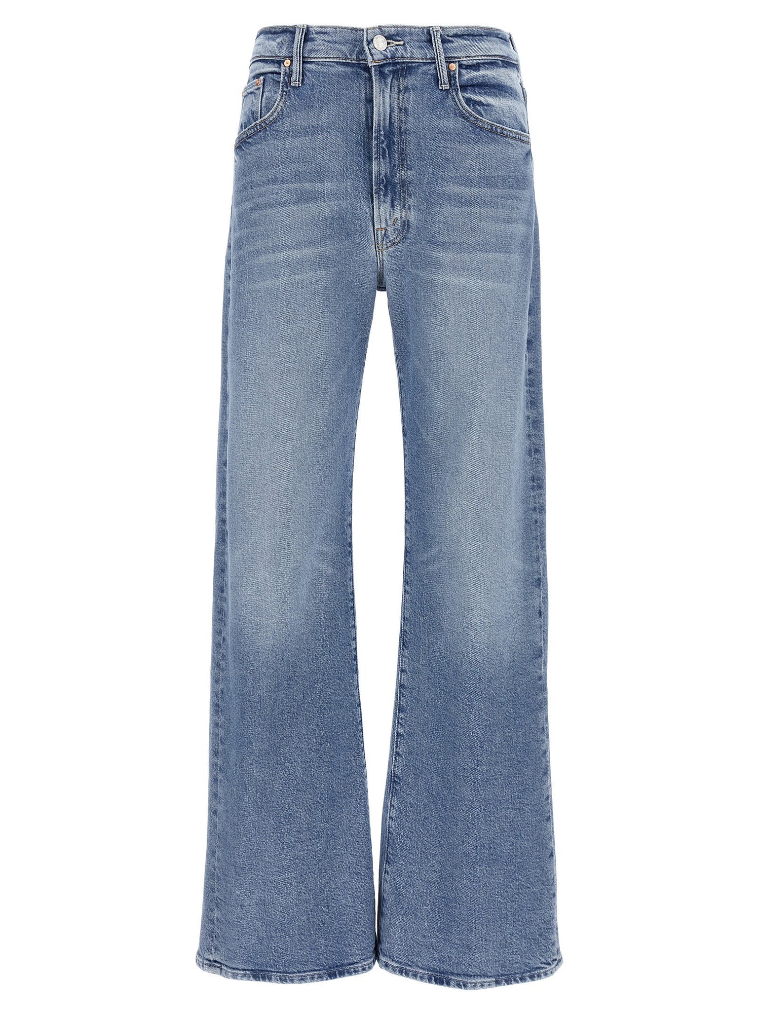 Mother The Lasso Sneak Jeans Light blue