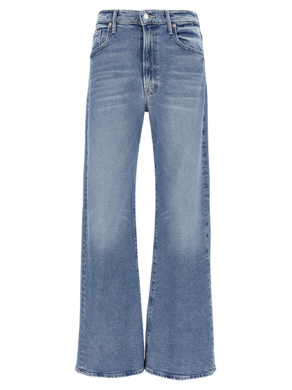Mother The Lasso Sneak Jeans Light blue