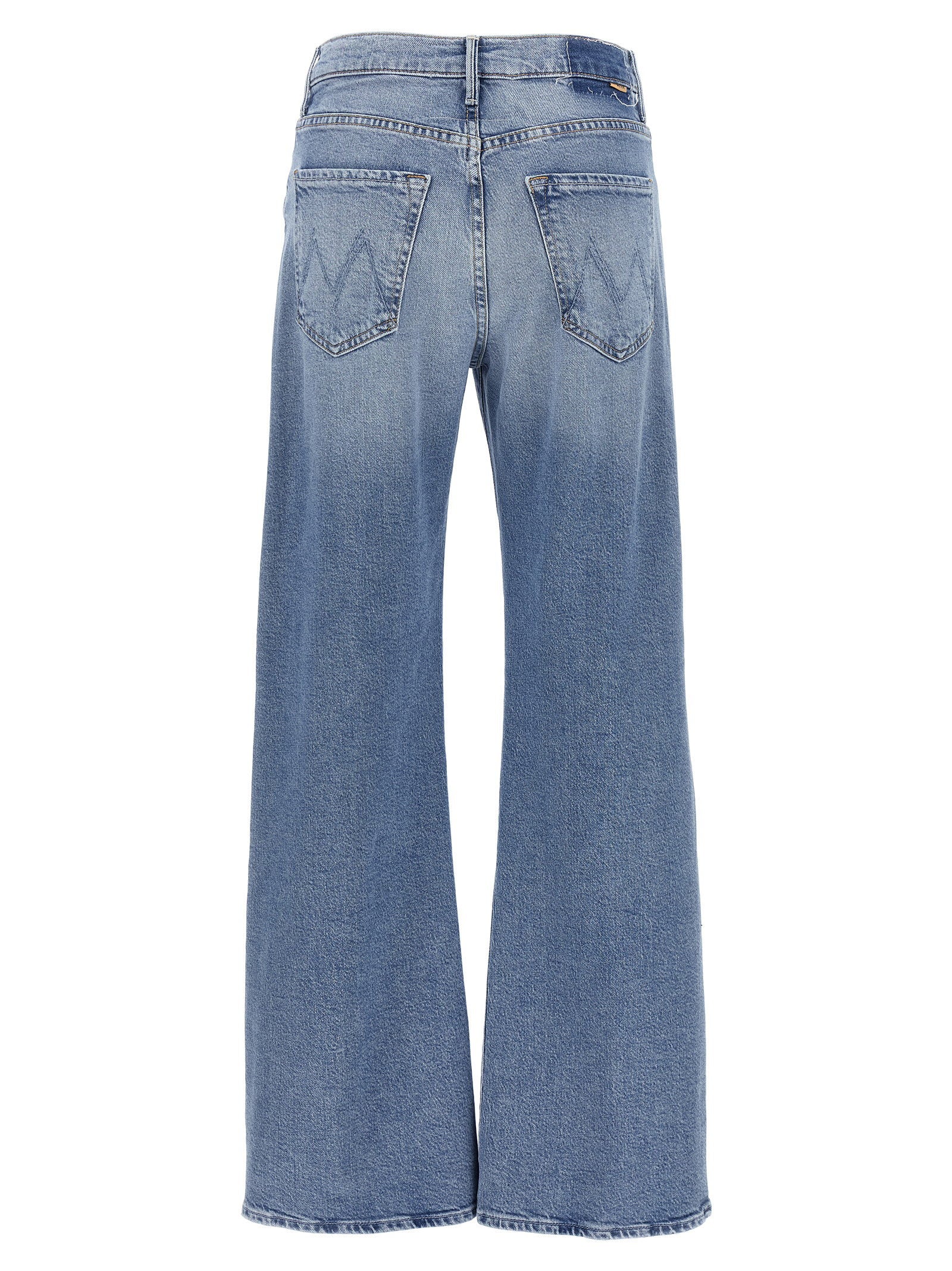 Mother The Lasso Sneak Jeans Light blue