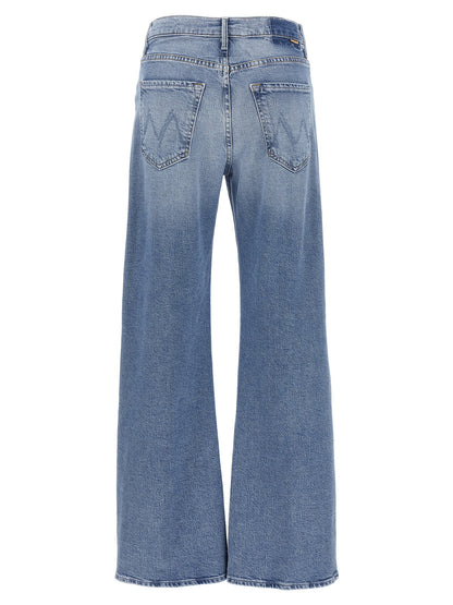Mother The Lasso Sneak Jeans Light blue