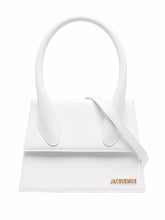 JACQUEMUS Le Grand Chiquito Leather HandBag White