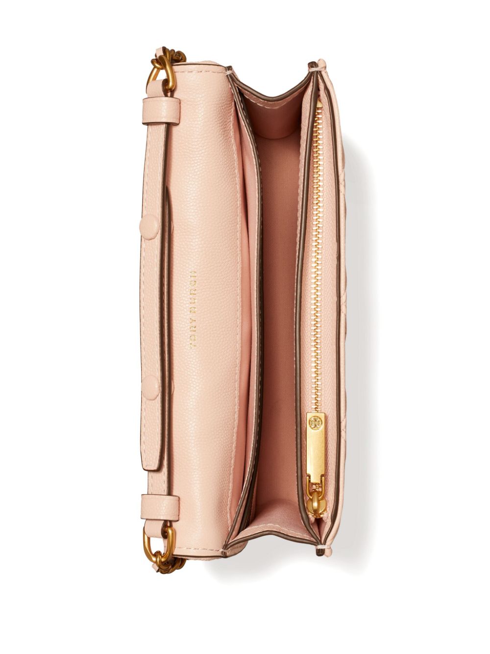 Fleming Soft Chain grained-leather clutch bag