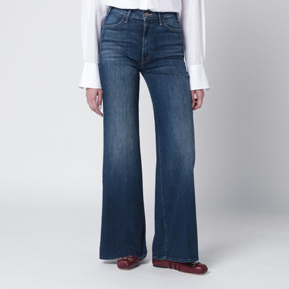 Mother Flared Troublemaker Jeans Blue blue