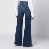 Mother Flared Troublemaker Jeans Blue blue