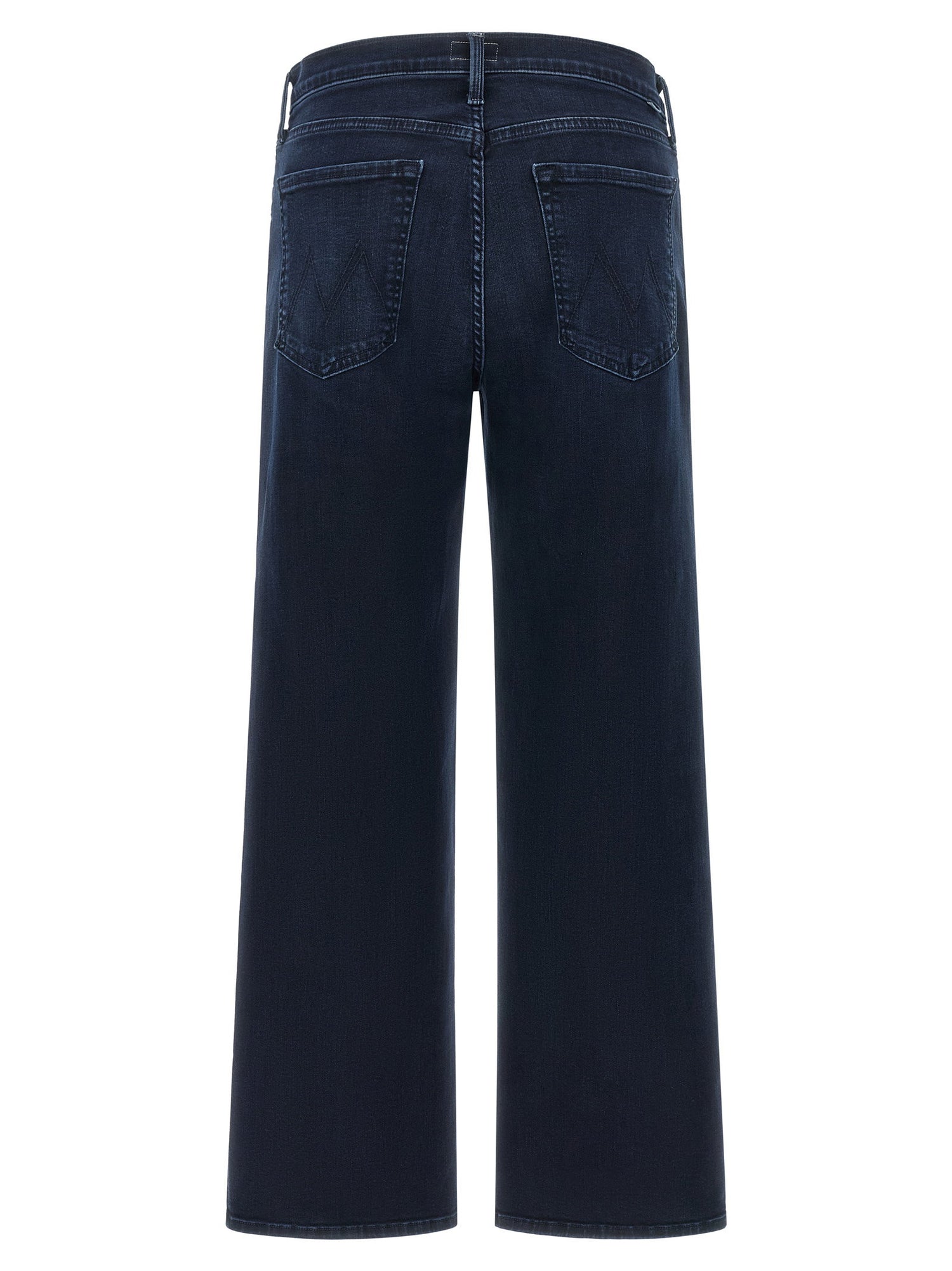Mother The Mid Rise Rambler Zip Ankle Jeans Blue