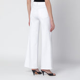 Mother Flared Fairest Jeans White white