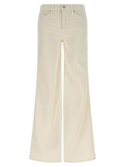 Mother The Twister Sneak Pants White
