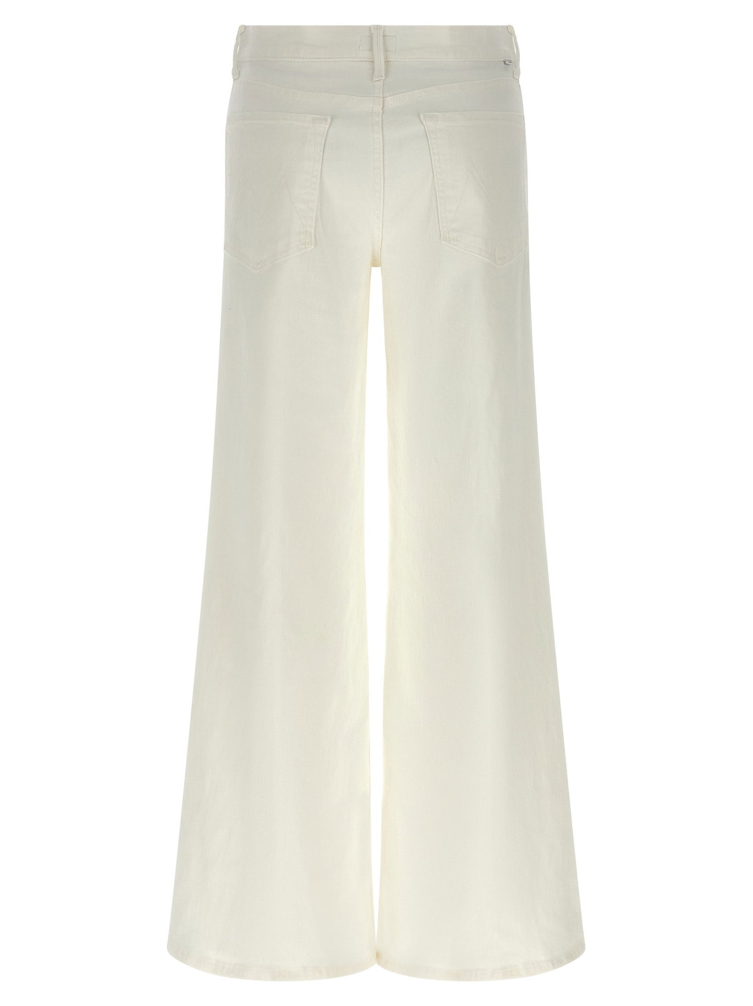 Mother The Twister Sneak Jeans White