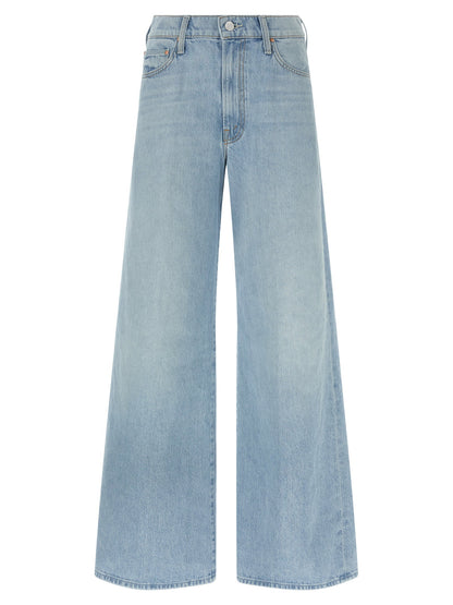 Mother The Ditcher Roller Skimp Jeans Light blue