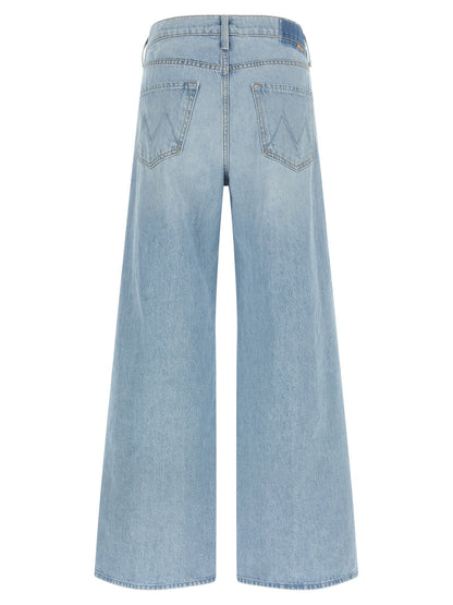 Mother The Ditcher Roller Skimp Jeans Light blue
