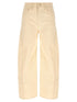 Mother Half Pipe Ankle Jeans Beige