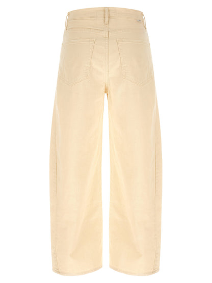 Mother Half Pipe Ankle Jeans Beige