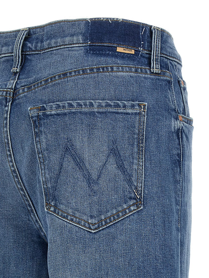 Mother The Tomcat Roller Sneak Jeans Blue