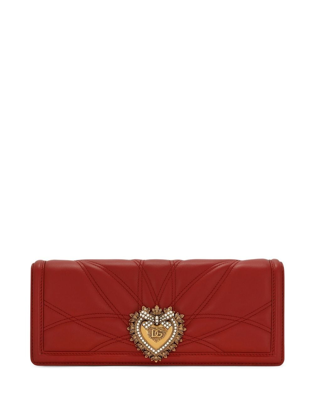 D&amp;G Devotion Baguette Clutch