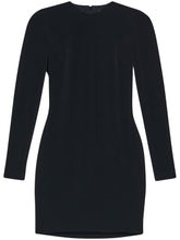 Balenciaga Mini Stretch Slim Dress in Black black