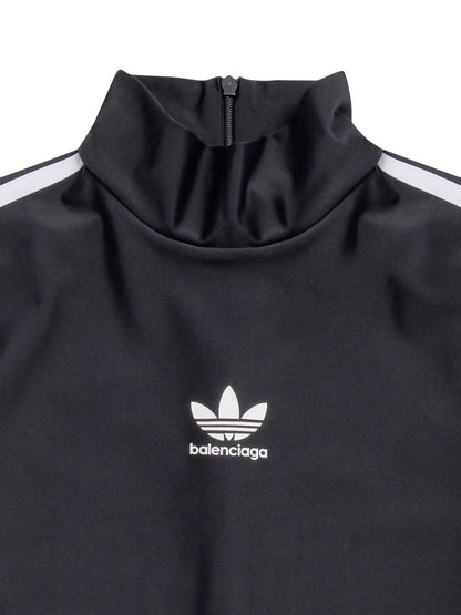 Adidas X Balenciaga Logo sports mini dress Black
