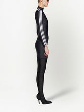 Adidas X Balenciaga Logo-Embroidered Stretch Mini Dress Black