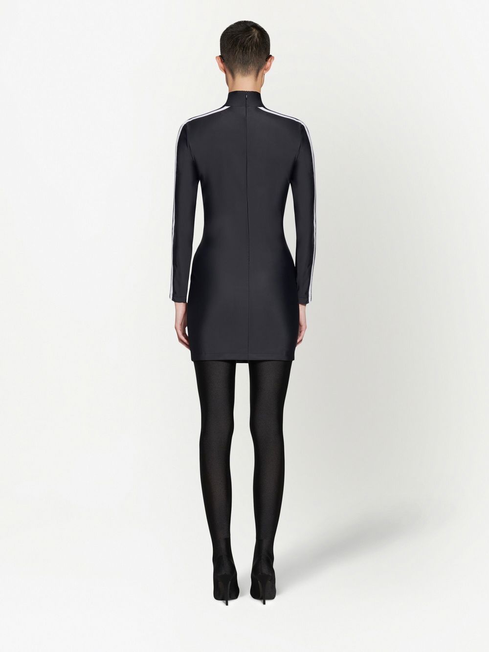 Adidas X Balenciaga Logo sports mini dress Black