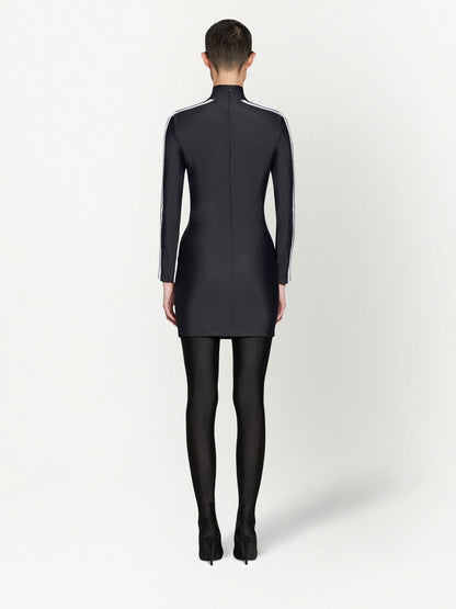 Adidas X Balenciaga Logo sports mini dress Black