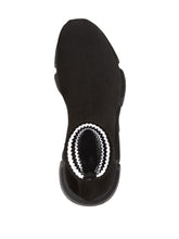 Adidas X Balenciaga Speed Sock High-Top Sneakers Black