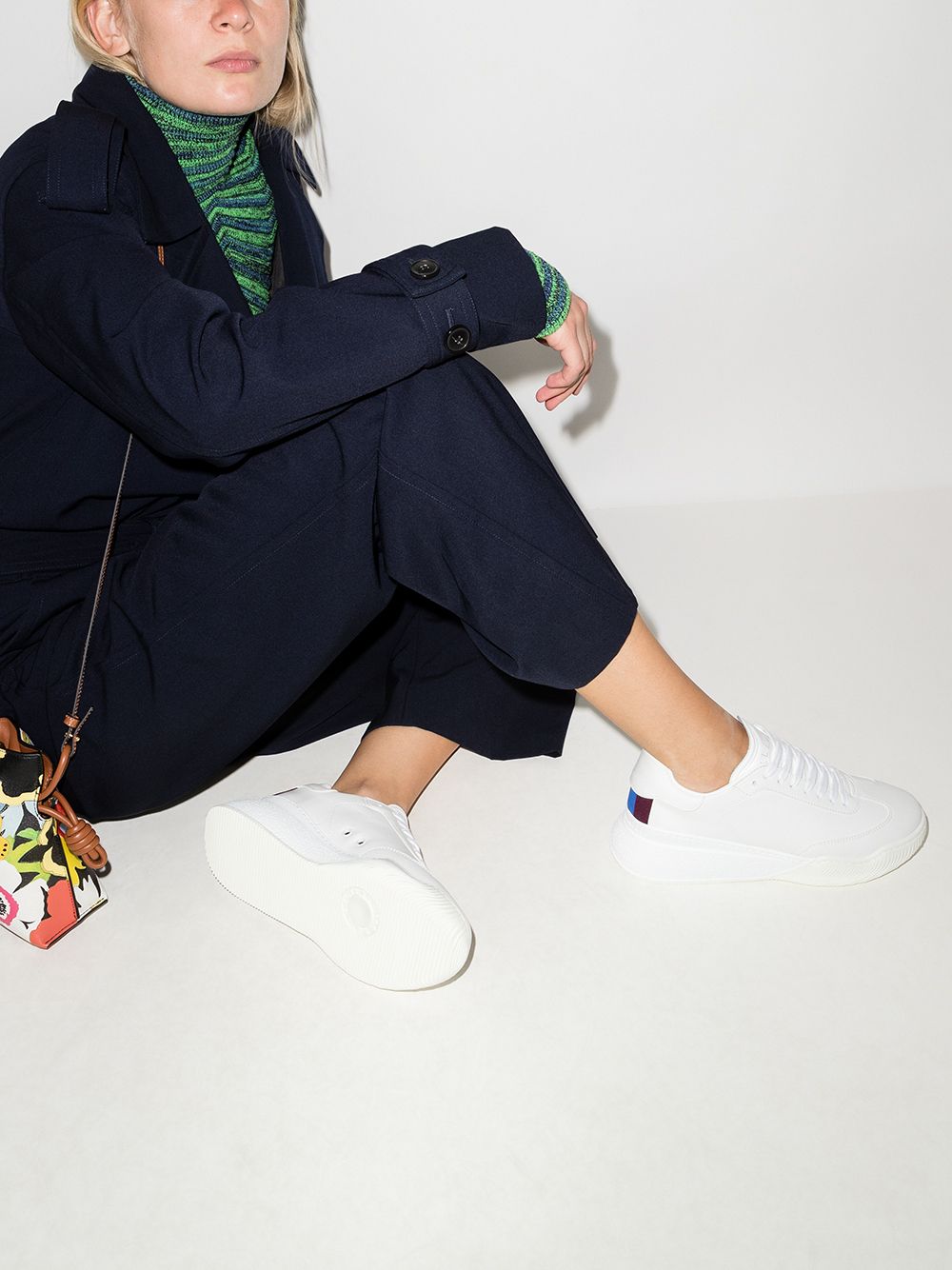 Stella McCartney Chunky Sole Low-Top Sneakers White