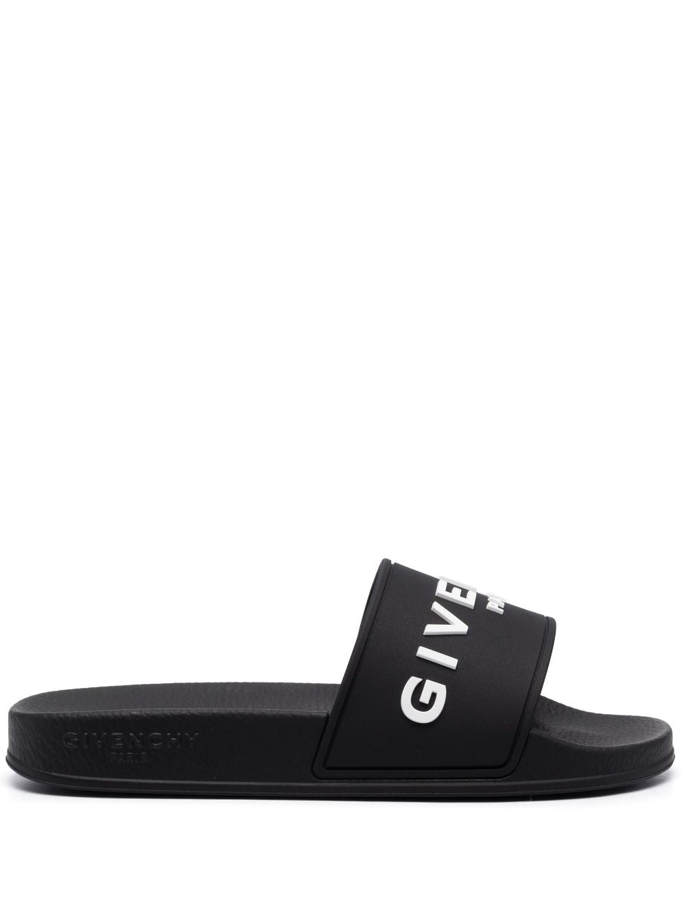 Givenchy Logo Pool Slides Black