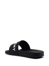 Givenchy Logo Pool Slides Black