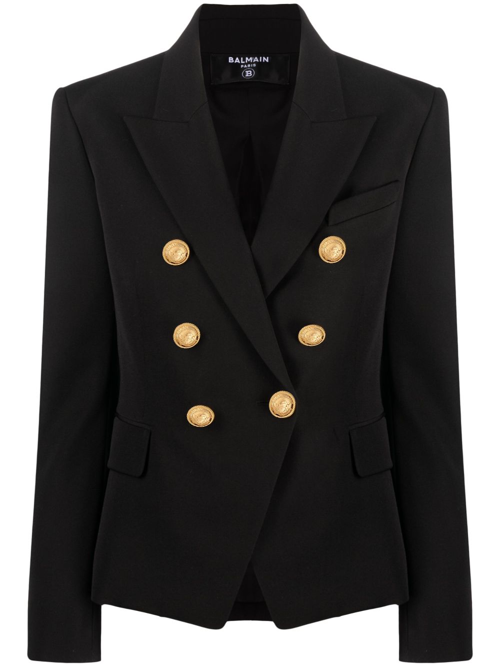 6-Buttons double-breasted blazer