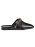 Balenciaga Cozy Cagole Leather Mules Black
