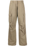 Coperni Wide Leg Cargo Trousers - Khaki