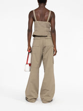 Coperni Wide Leg Cargo Trousers - Khaki