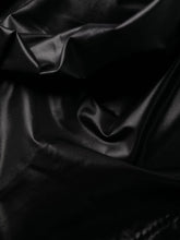 Saint Laurent Shoulder-Pad Oversized Trench Coat Black