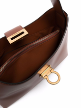 Ferragamo Leather Trifolio Shoulder Bag