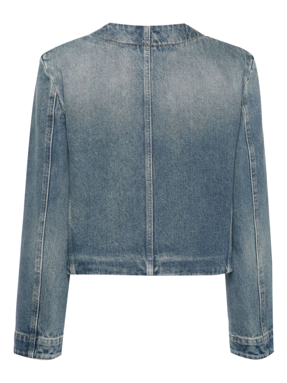 Givenchy Cotton Denim Jacket Blue