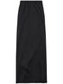 Balenciaga slit tailored maxi skirt BLACK
