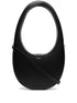 Coperni Swipe Small Black Leather Shoulder Bag Black