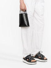 Chloé Micro Leather Sense Bucket Bag Black