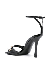 Givenchy Stitch Crystal-Embellished Sandals Black