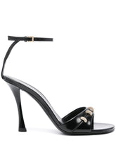Givenchy Stitch Crystal-Embellished Sandals Black