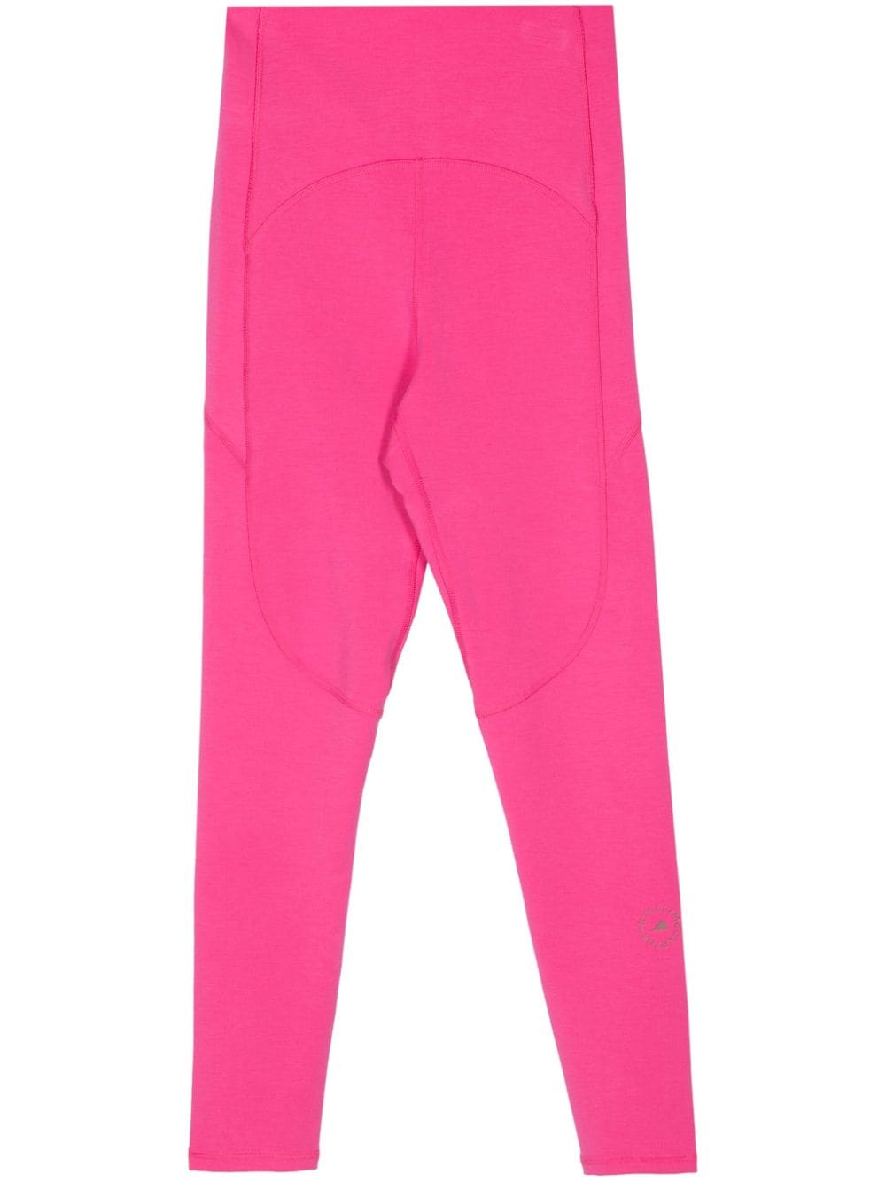 Adidas By Stella McCartney Panelled High-Waisted Stretch-Jersey legging Fuchsia