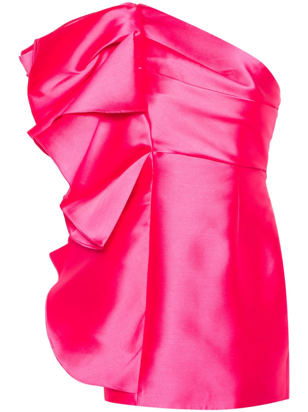 Solace London The Rio Mini Dress Fuchsia