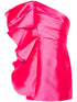 Solace London The Rio Mini Dress Fuchsia
