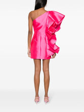 Solace London The Rio Mini Dress Fuchsia