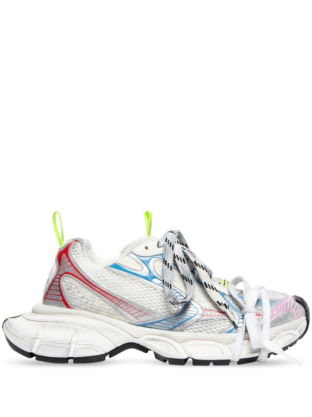 Balenciaga Sneaker 3XL mesh stripe lace-up sneakers white White