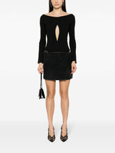 Givenchy VoYou Denim Mini Skirts Black