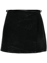Givenchy VoYou Denim Mini Skirts Black