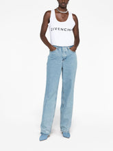 Givenchy Logo Cotton Tank Top White