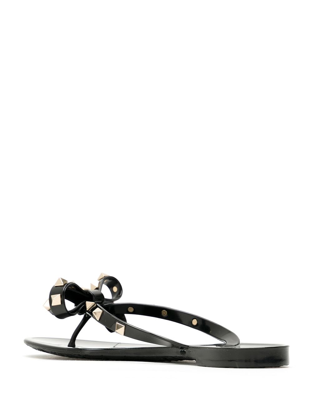 Valentino Garavani Rockstud Flip-flop Sandal Black